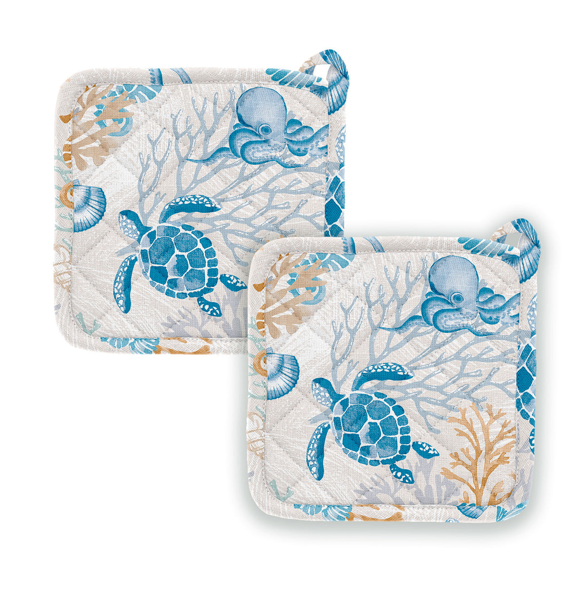 Corsica - set of 2 potholders