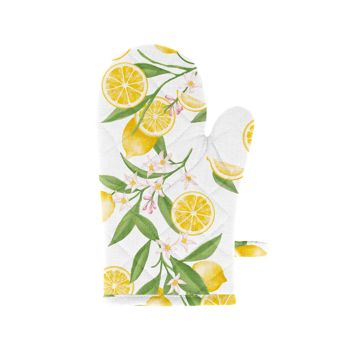 Orange blossoms - oven glove