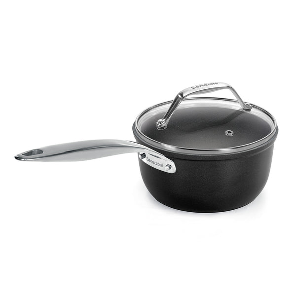 Casseruola manico lungo con coperchio