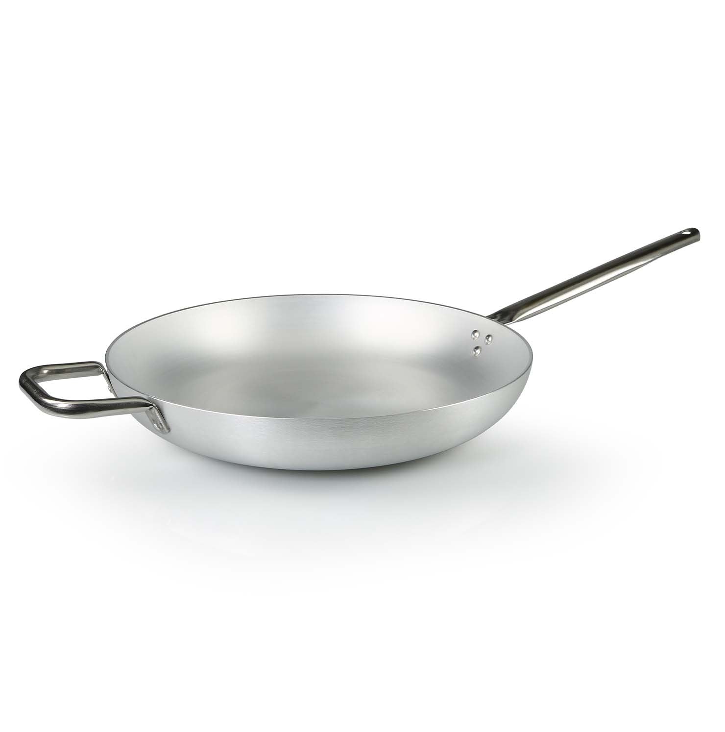 Pan with long handle + handle