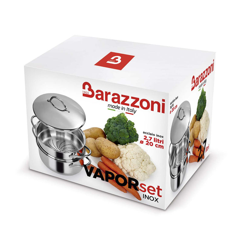 Set vapore con fondo termodiffusore