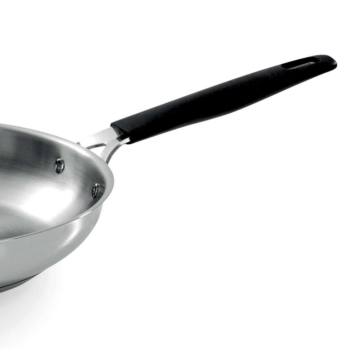 Set inox 2 pezzi - Padelle 20 cm + 24 cm