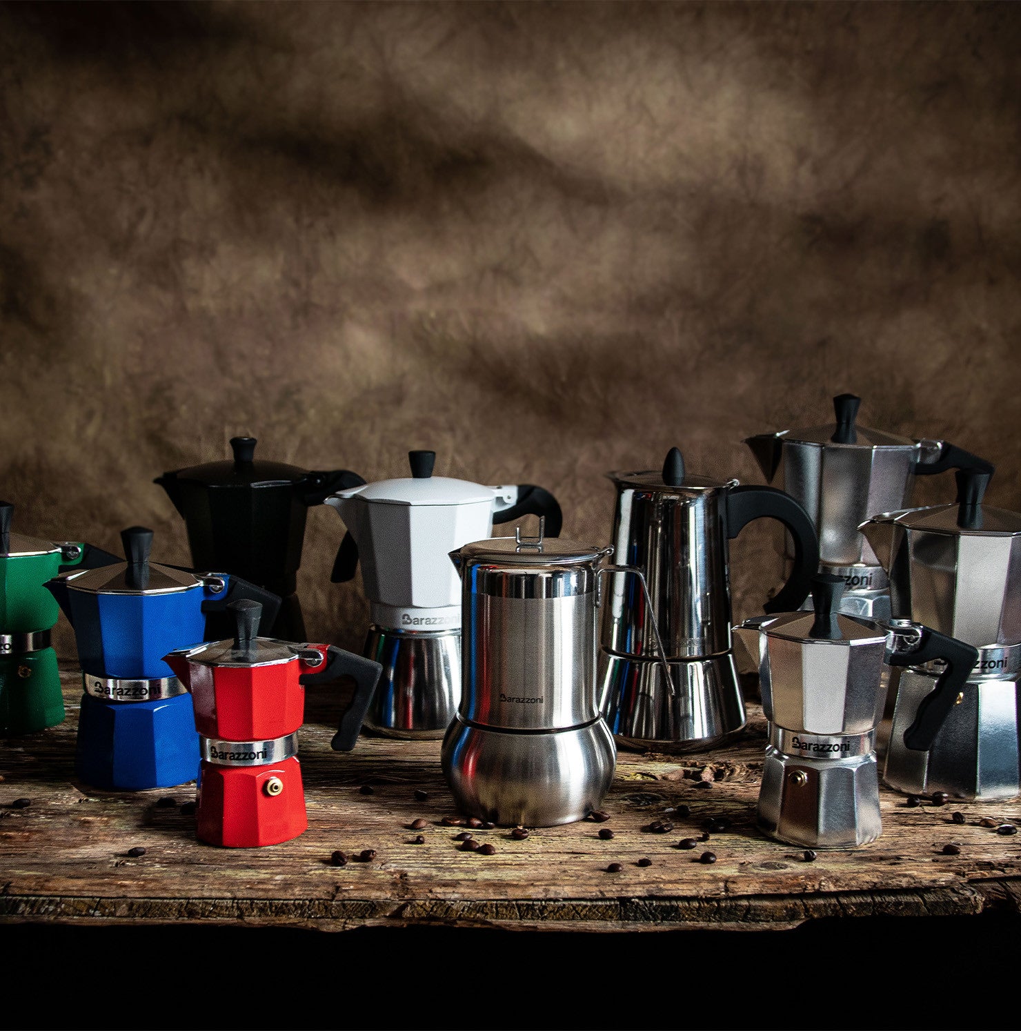 Aluminum Coffee Maker - Green