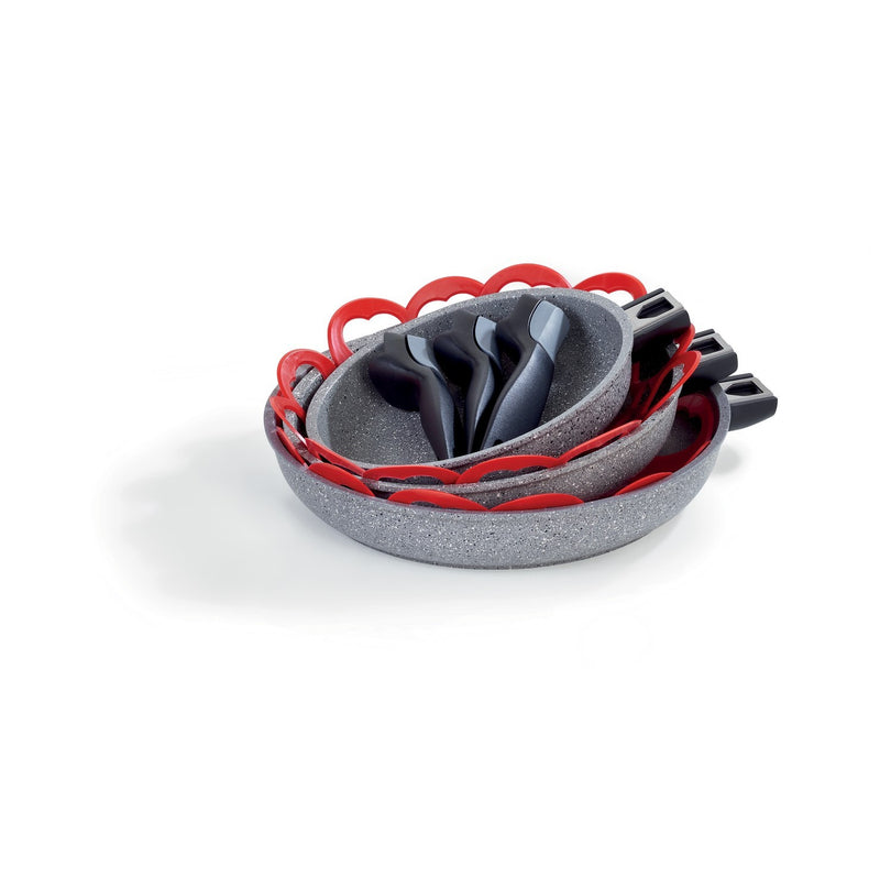 Red heart pan saver