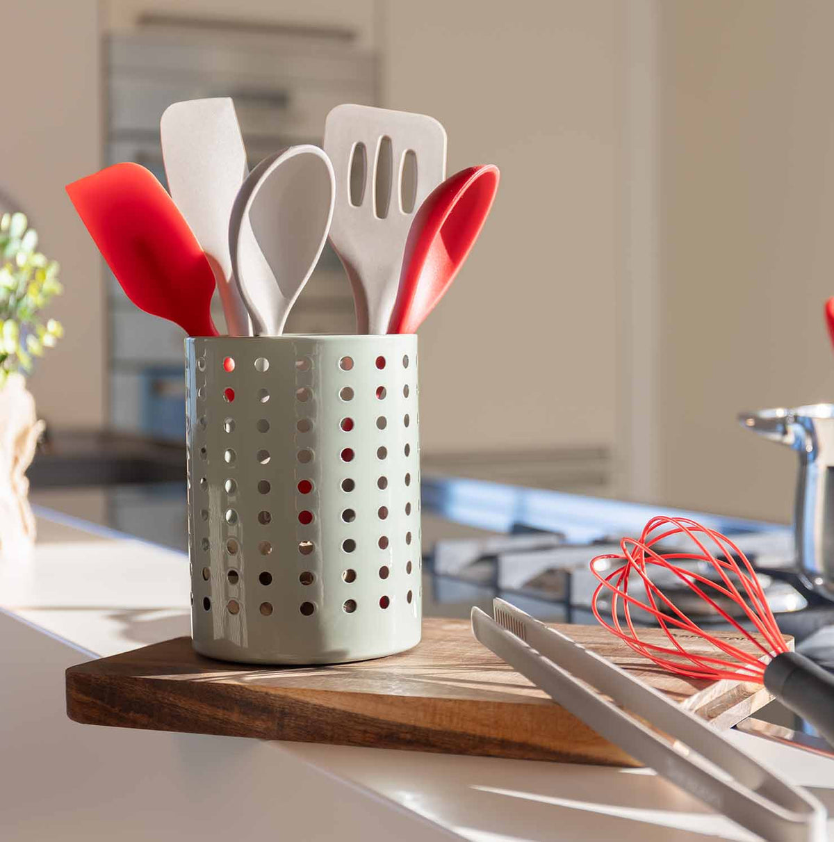 Silicone spatula - dove gray