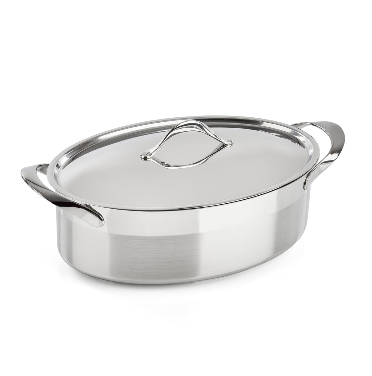 Casseruola ovale con coperchio