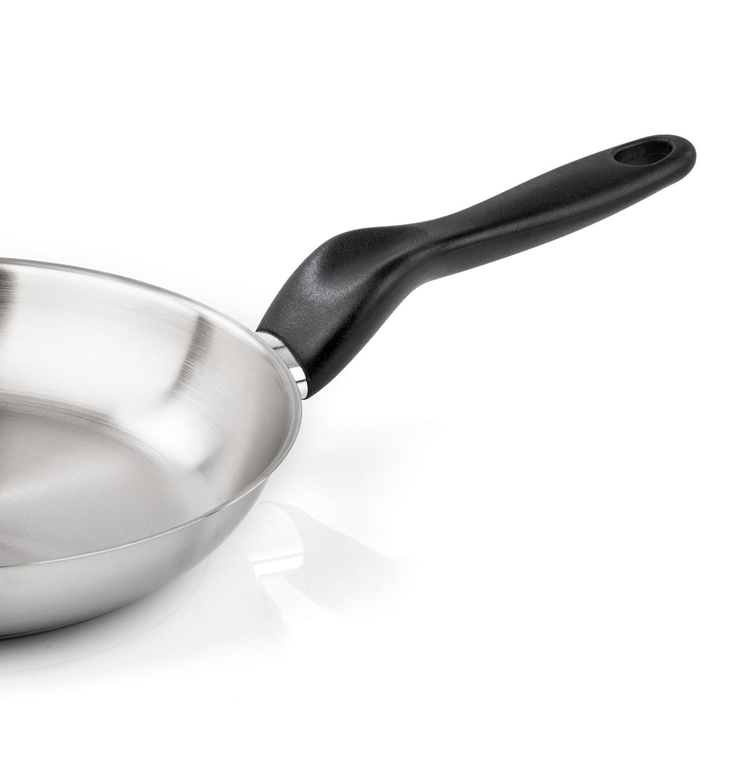Set inox 2 pezzi - Padelle 20 cm + 28 cm