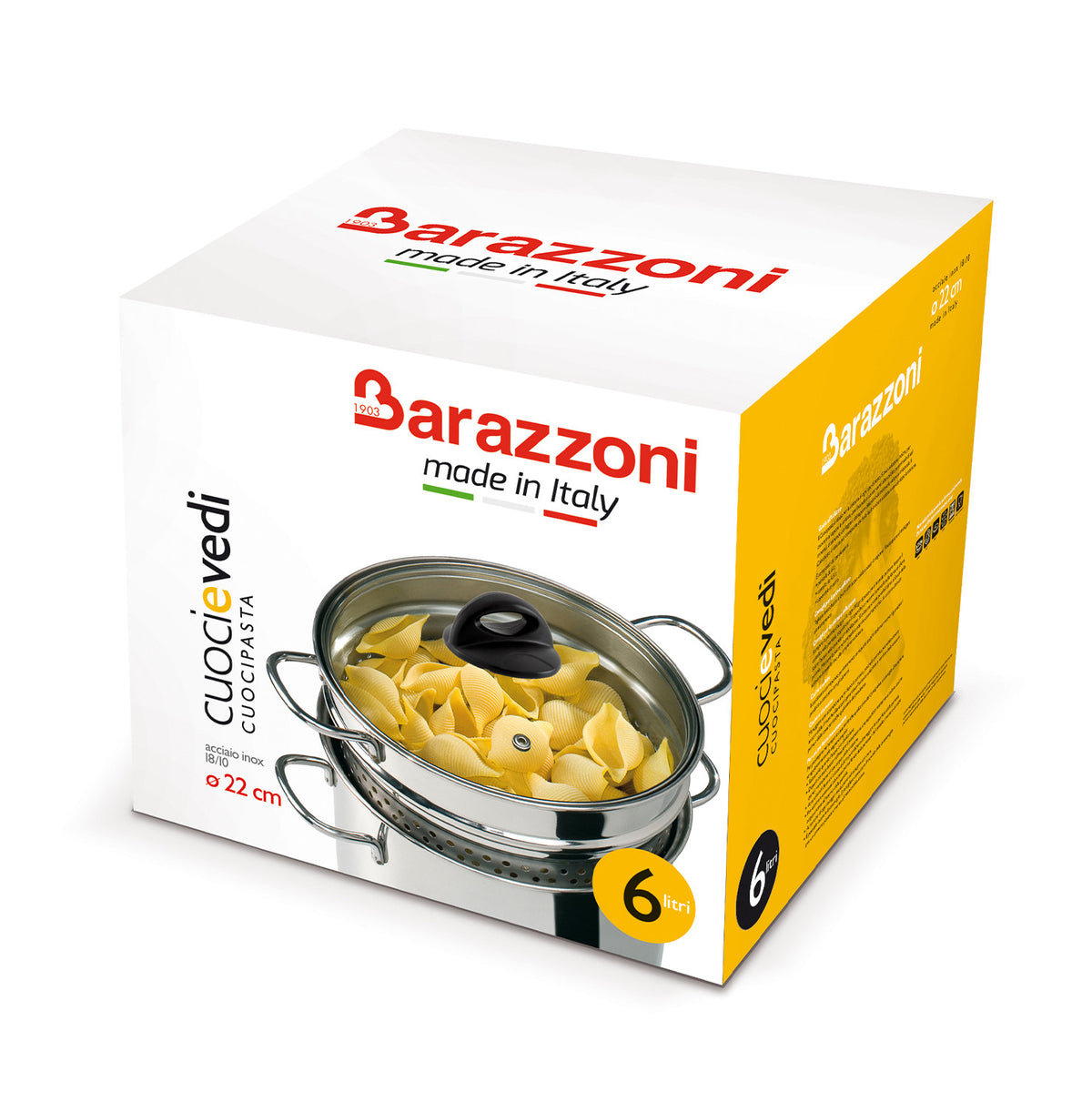 Bottomless thermo-diffusing spaghetti pot